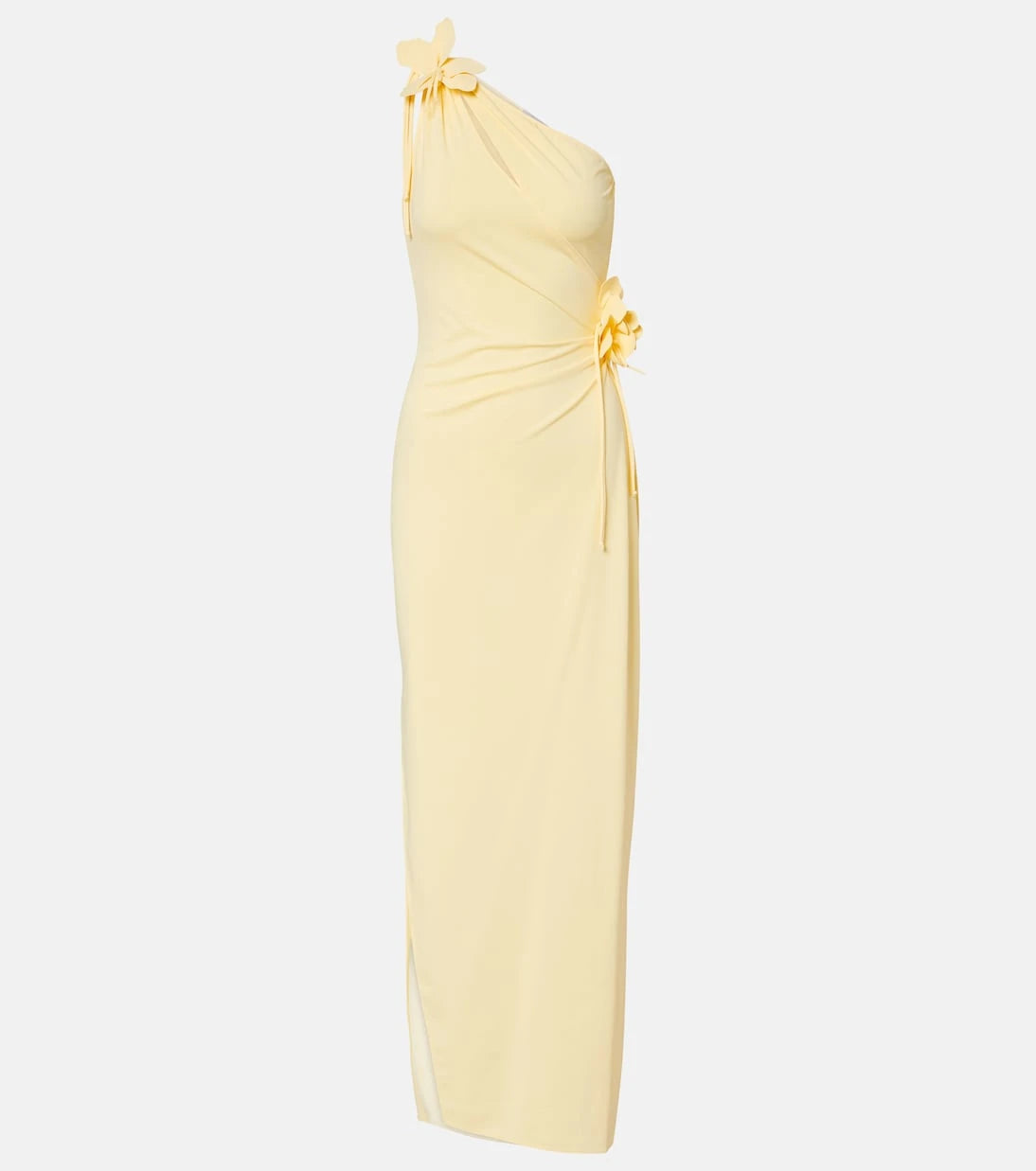 Coperni - Asymmetric floral gown