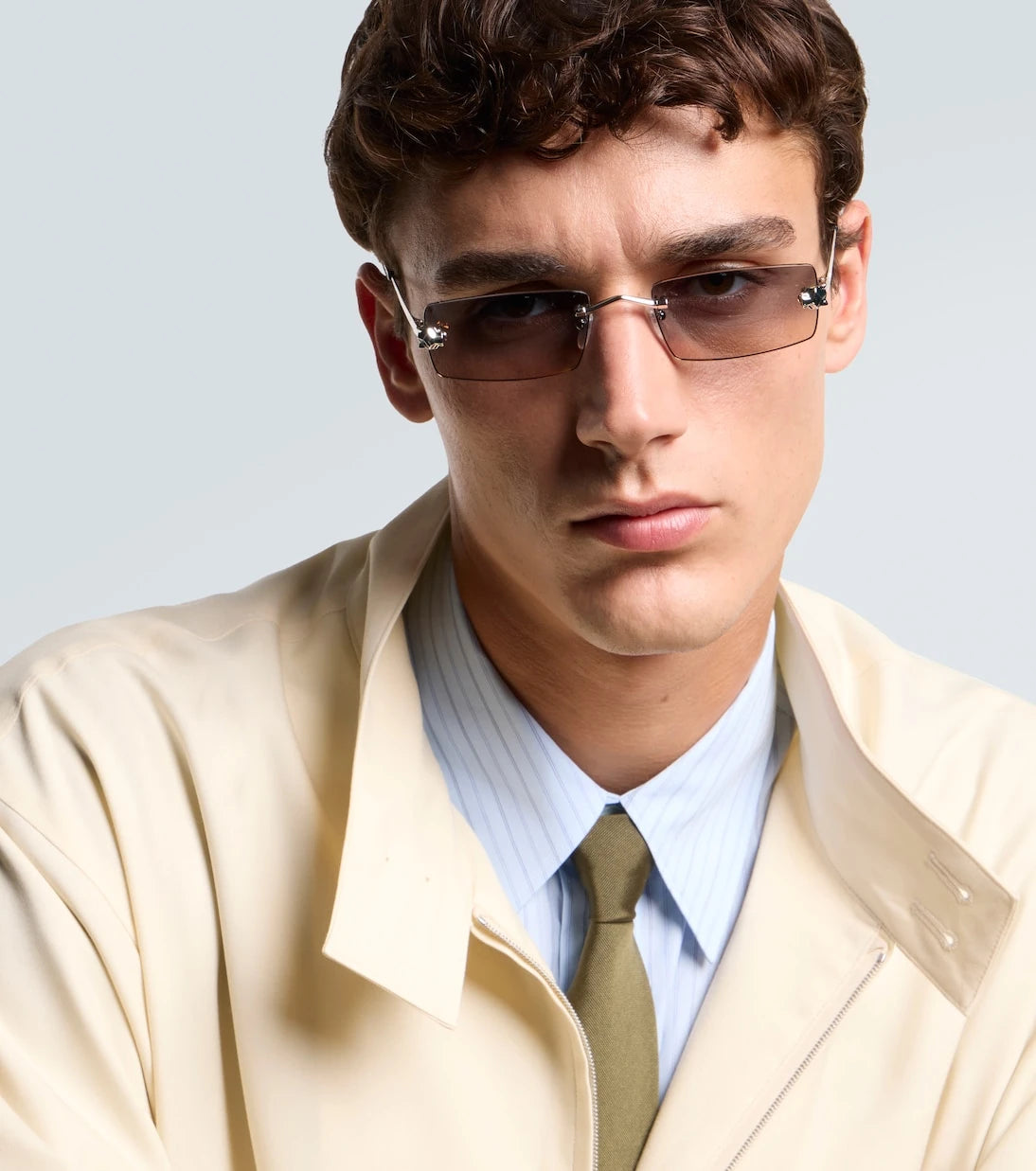 Cartier Eyewear Collection - Panthère De Cartier rectangular sunglasses