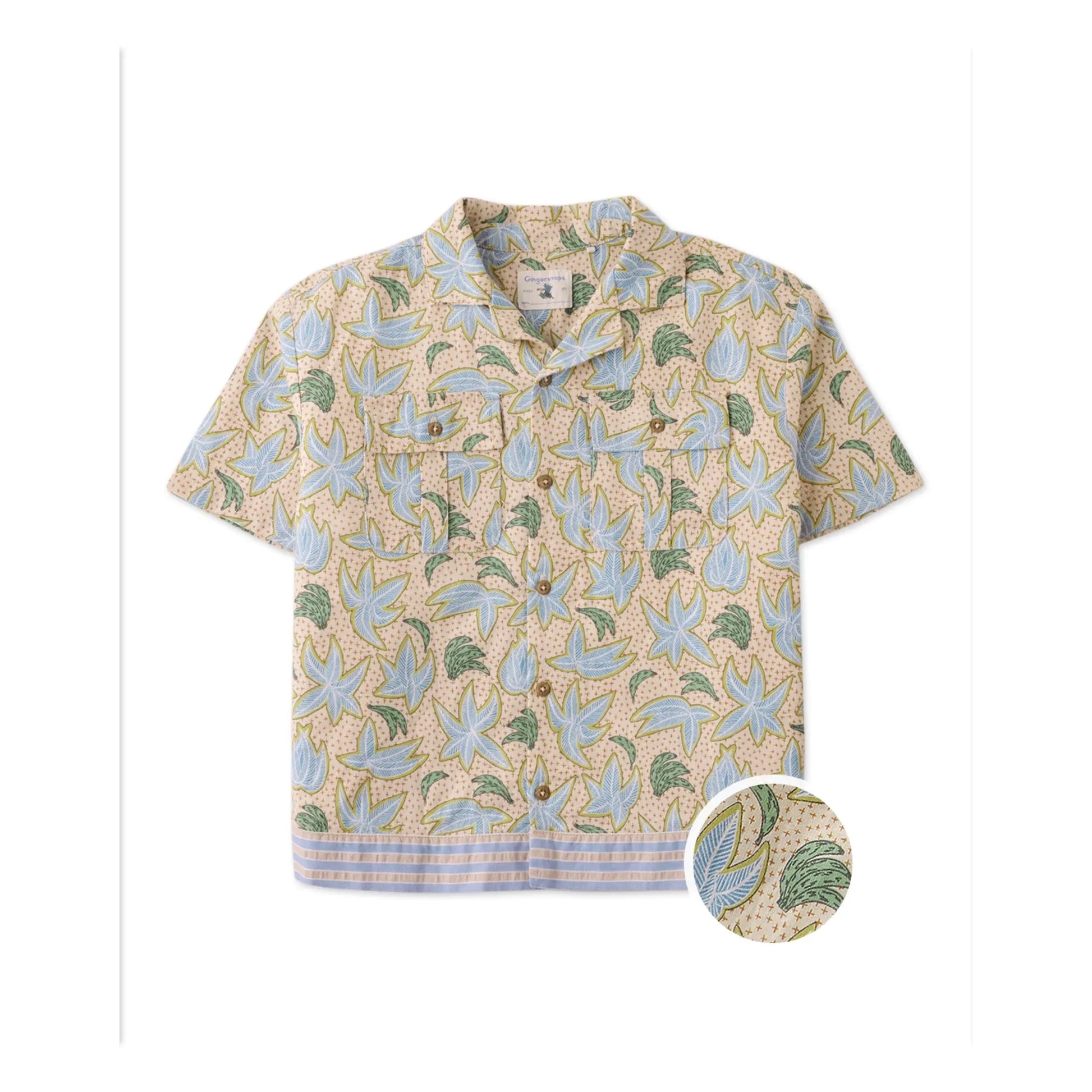 Gingersnaps - Banana Linen Shirt | Beige