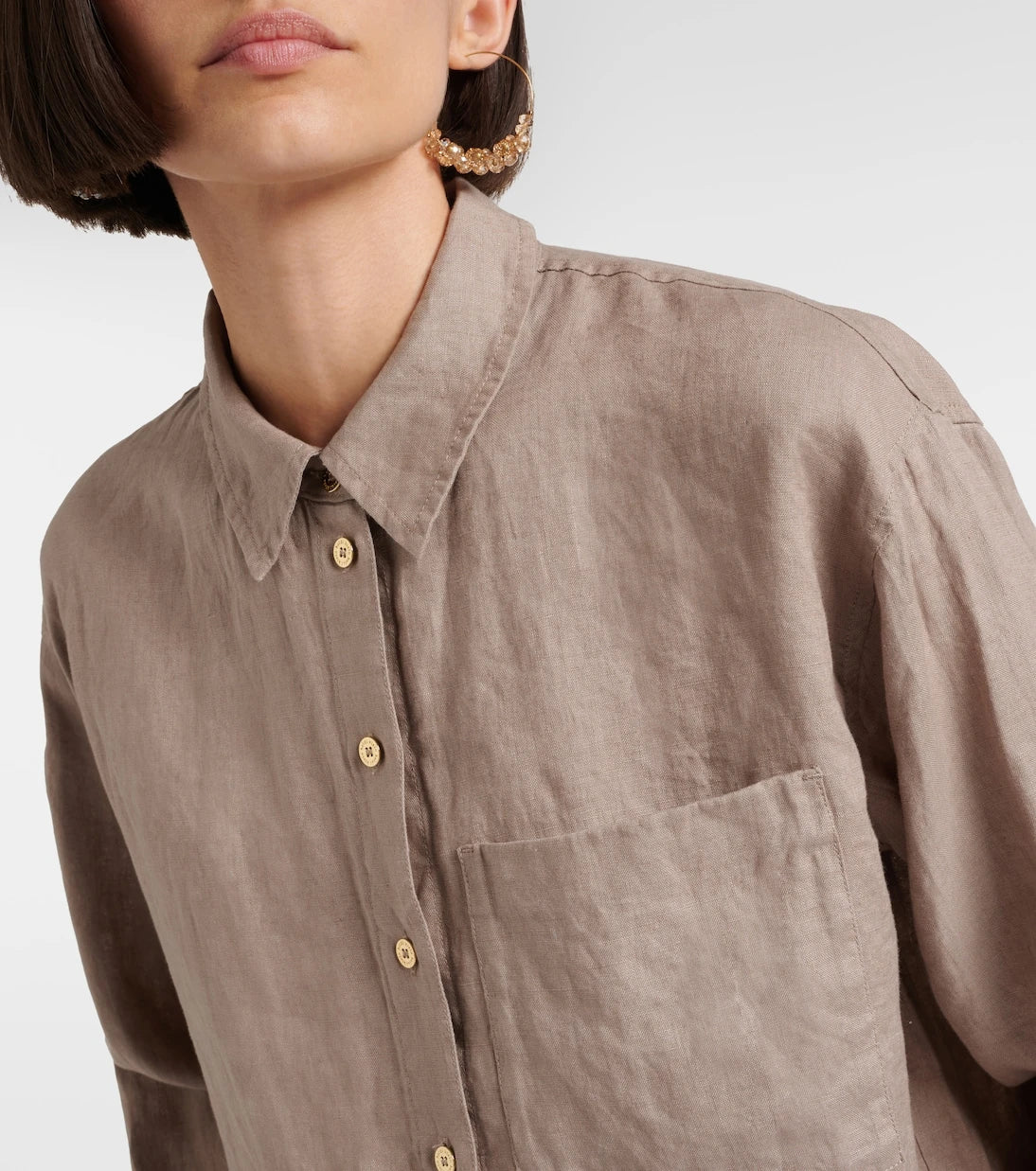 Heidi Klein - Zakynthos linen shirt