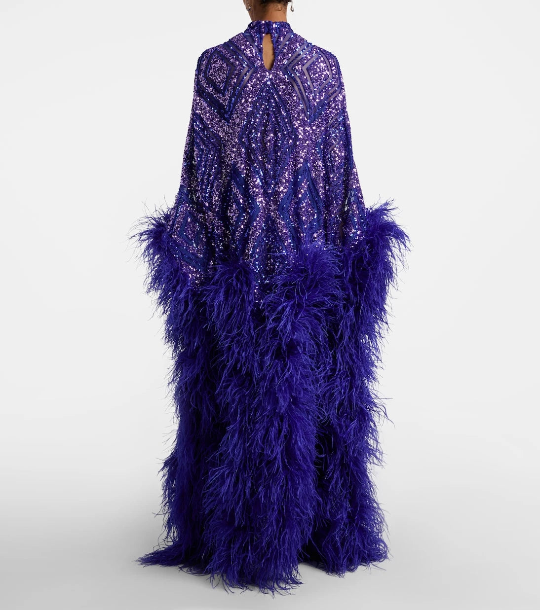 Taller Marmo - Casta Diva Follies sequined tulle kaftan