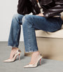 Miss Z Laminated Nappa Leather Pumps 100