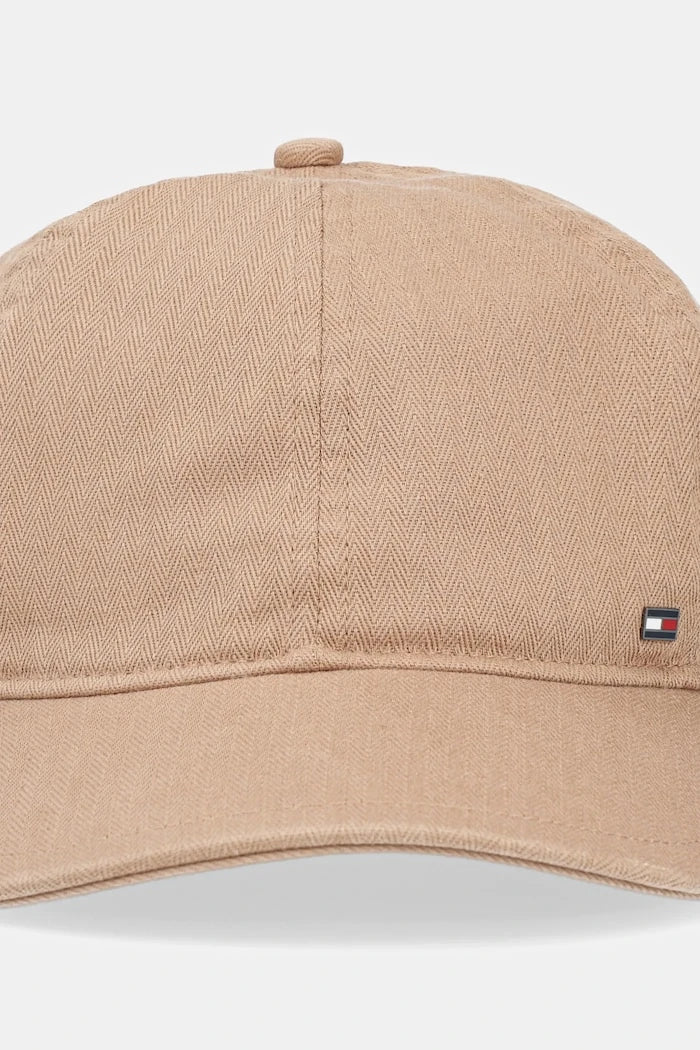 Памучна шапка с козирка Tommy Hilfiger