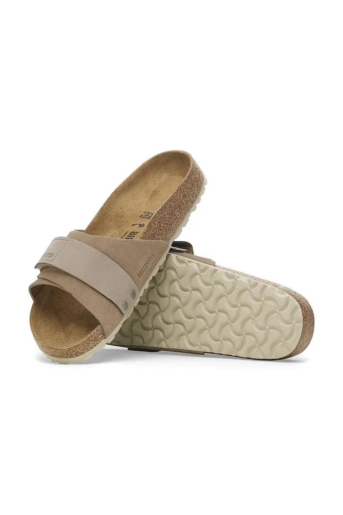 Велурени чехли Birkenstock Oita