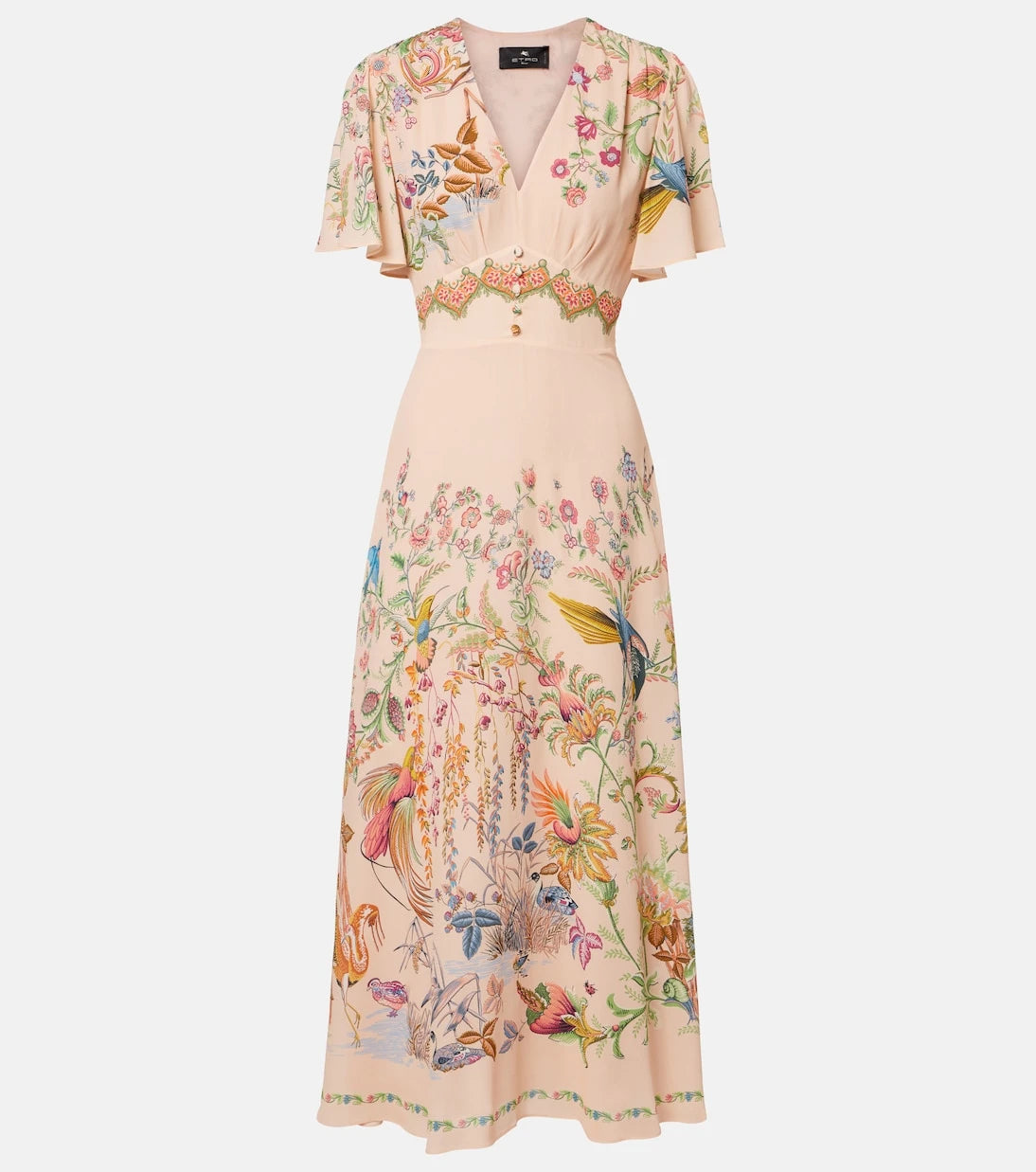 Etro - Printed midi dress