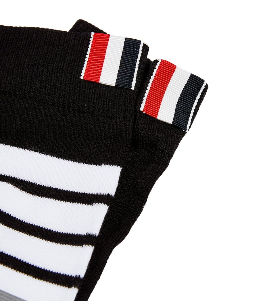 Thom Browne Kids 4-Bar Knee-High Socks