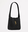 Saint Laurent Black Baby Rhinestone-Embellished Le 5 à 7 Shoulder Bag