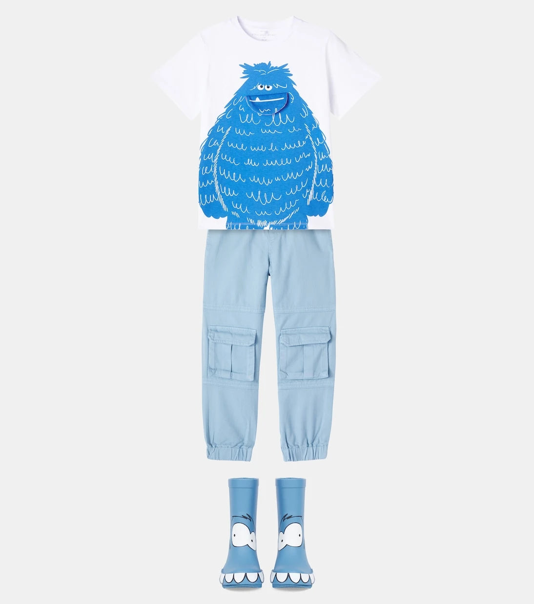 Stella McCartney Kids - Desenli yağmur çizmesi