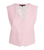 Pink Buttoned Waistcoat