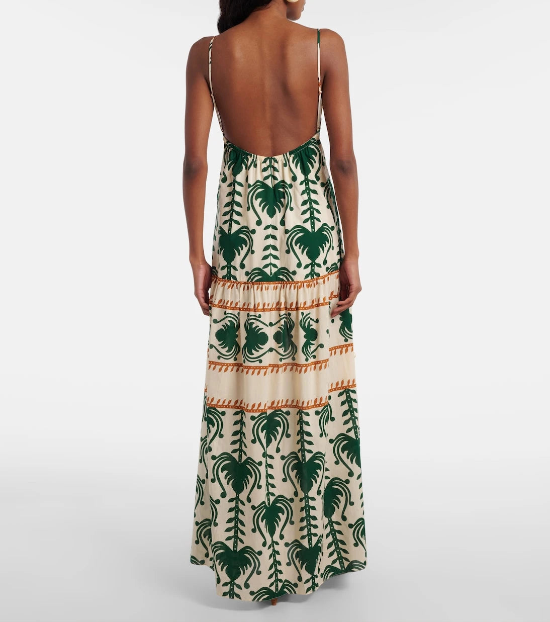Johanna Ortiz - Printed cotton poplin maxi dress