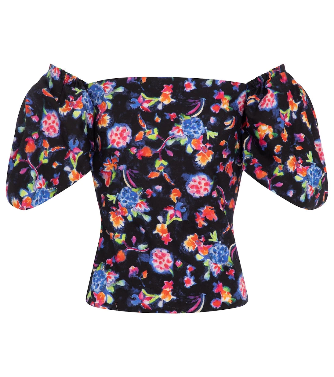 Caroline Constas - Eliana floral cotton-blend blouse