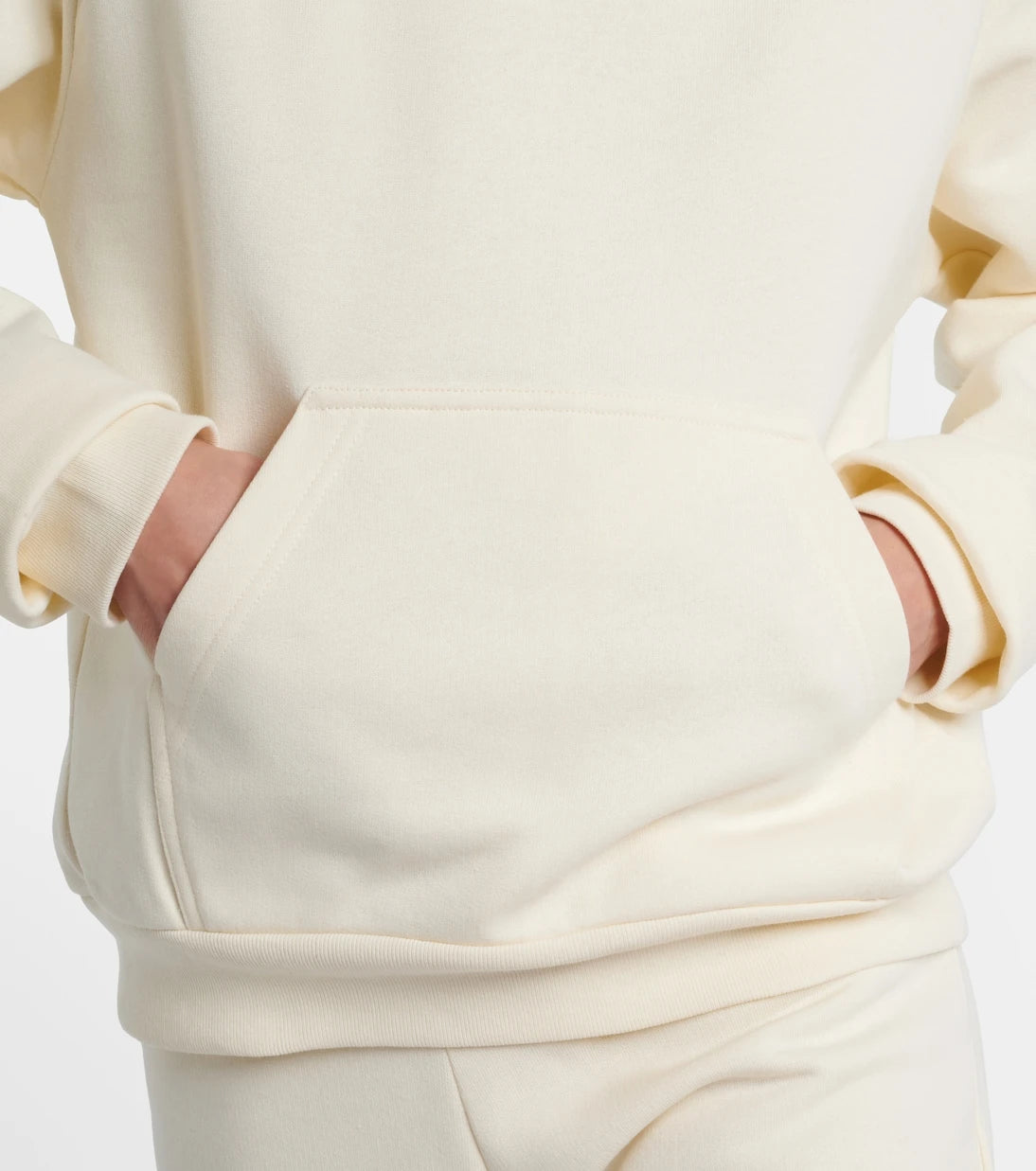 Balenciaga - Logo cotton fleece hoodie