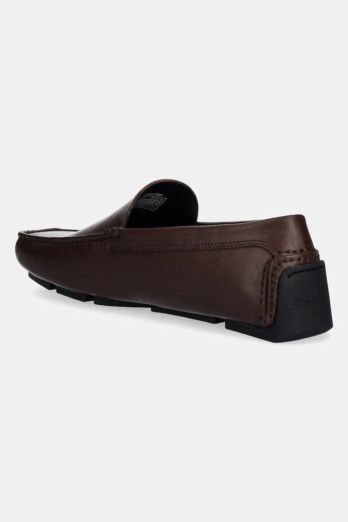 Кожени мокасини Calvin Klein DRIVER LTH