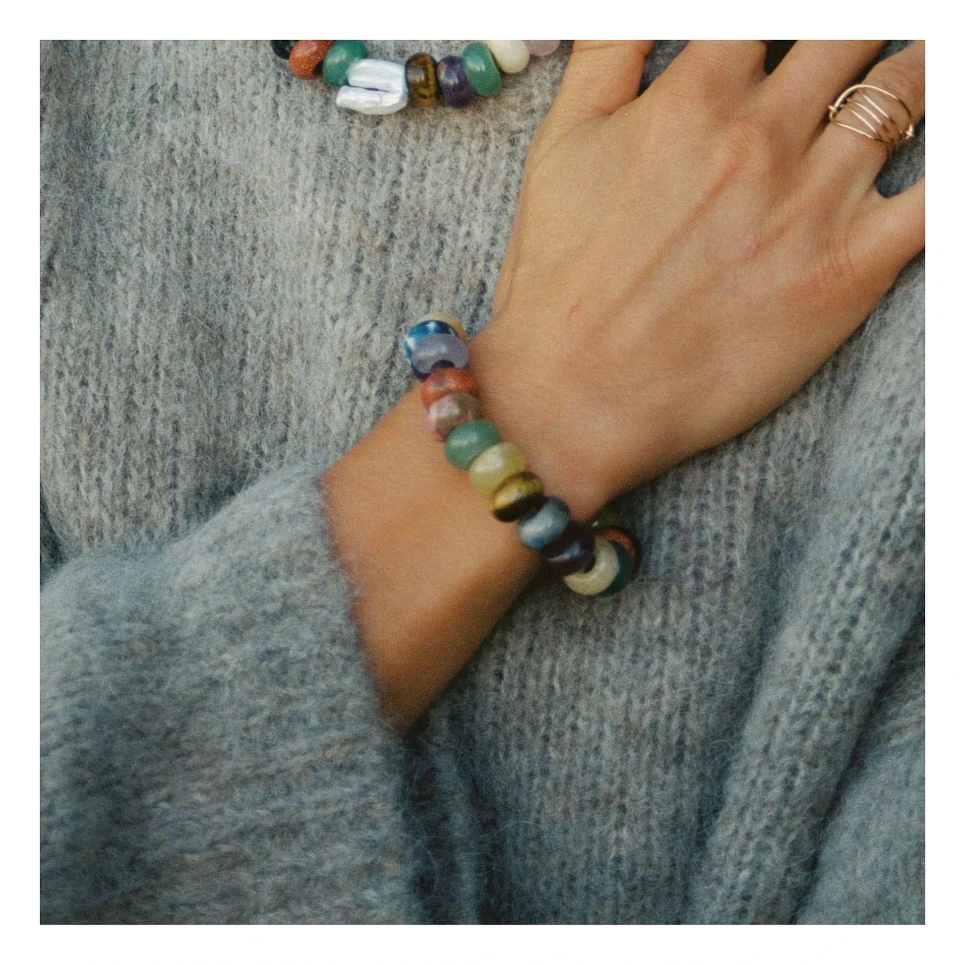 Camille Colette Studio - Amé bracelet | Red