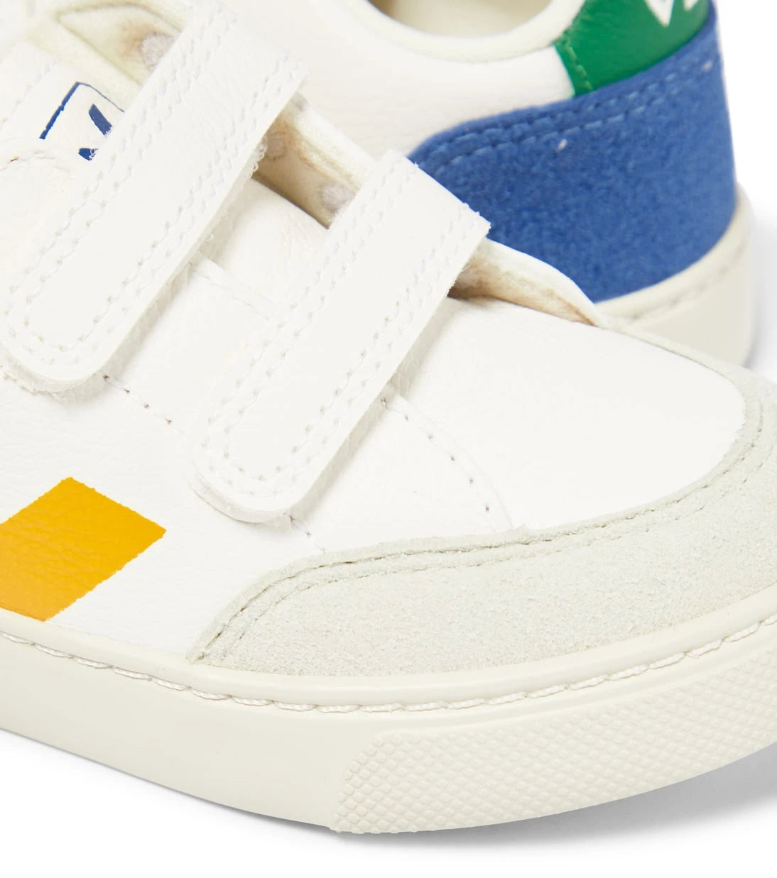 Veja Kids - V-12 ChromeFree leather low-top sneakers