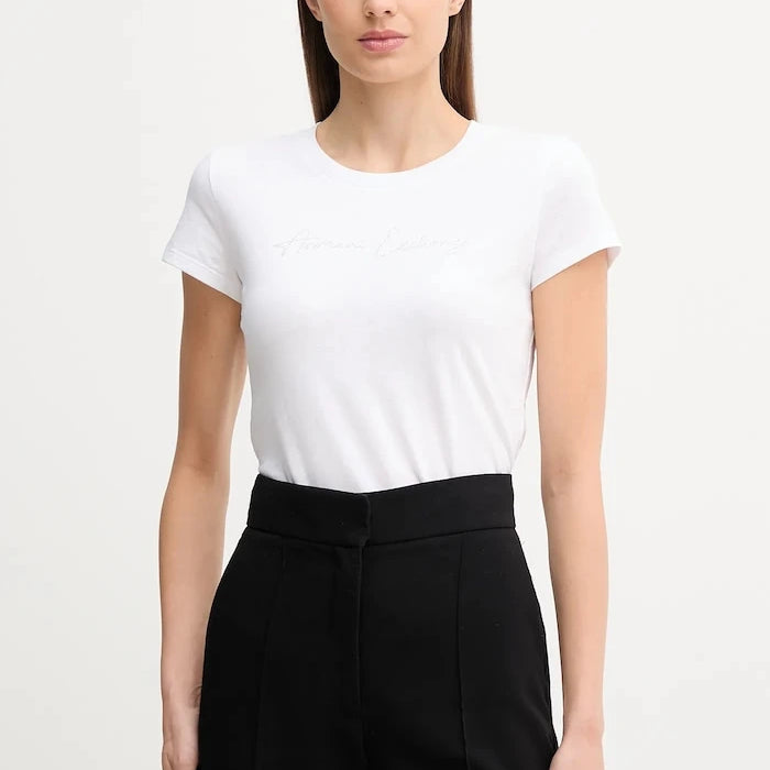 Памучна тениска Armani Exchange