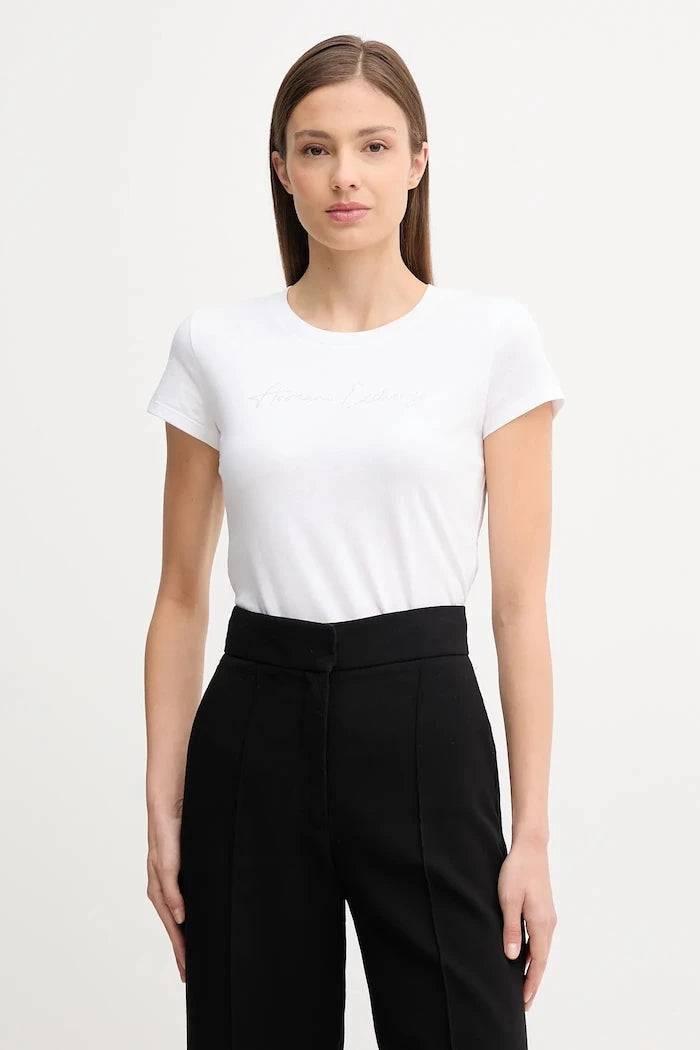 Памучна тениска Armani Exchange