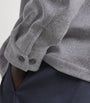 Paul & Shark Grey Wool-Cashmere Overshirt