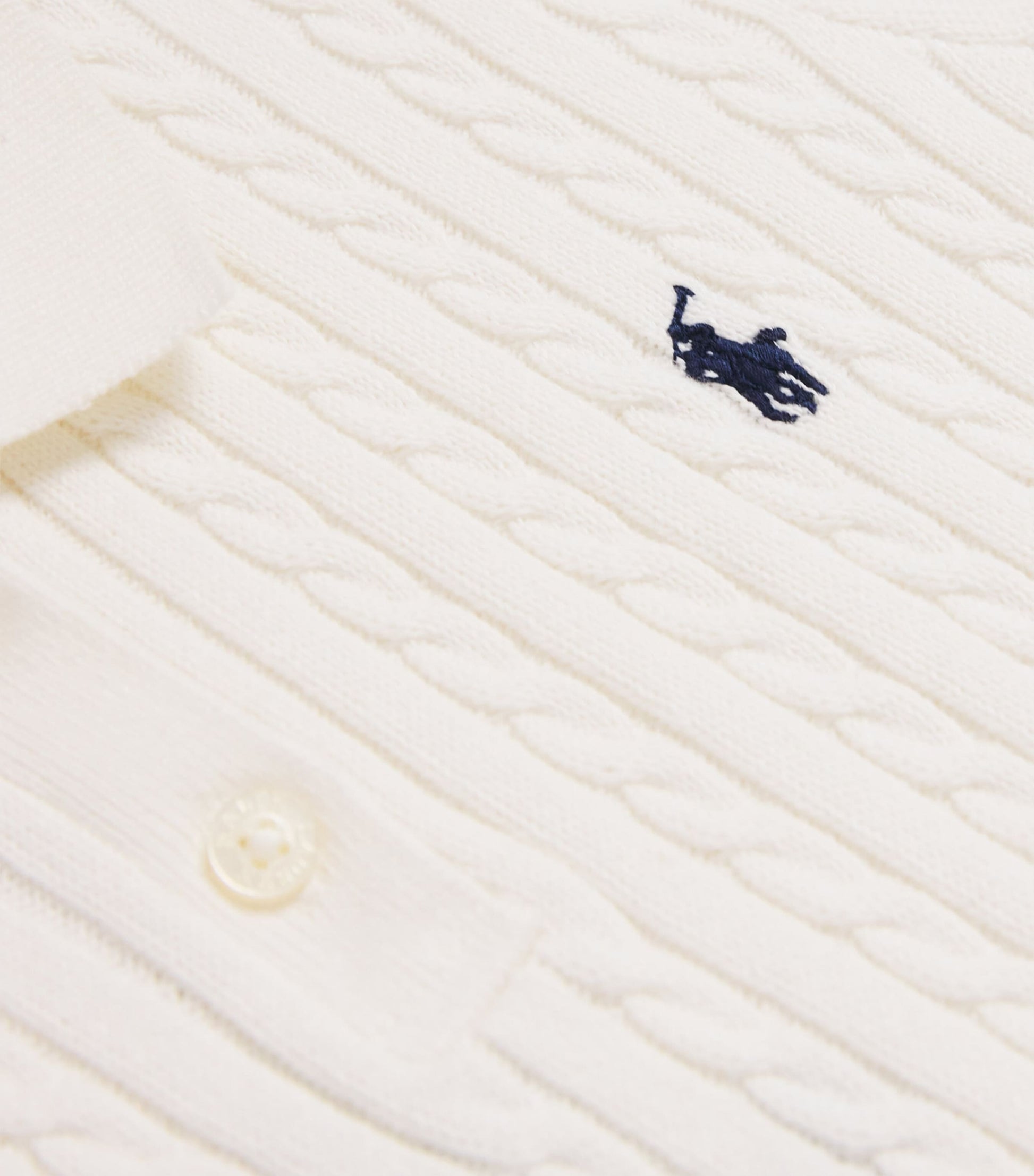 Ralph Lauren Kids Cotton Cable-Knit Polo Shirt (2-6 Years)