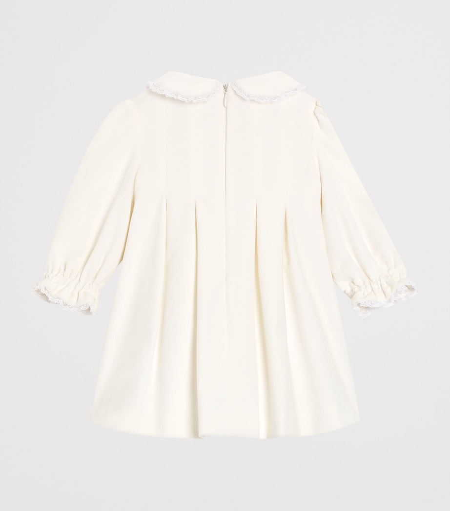 Dolce & Gabbana Kids Lace-Trim Collared Dress (3-24 Months)