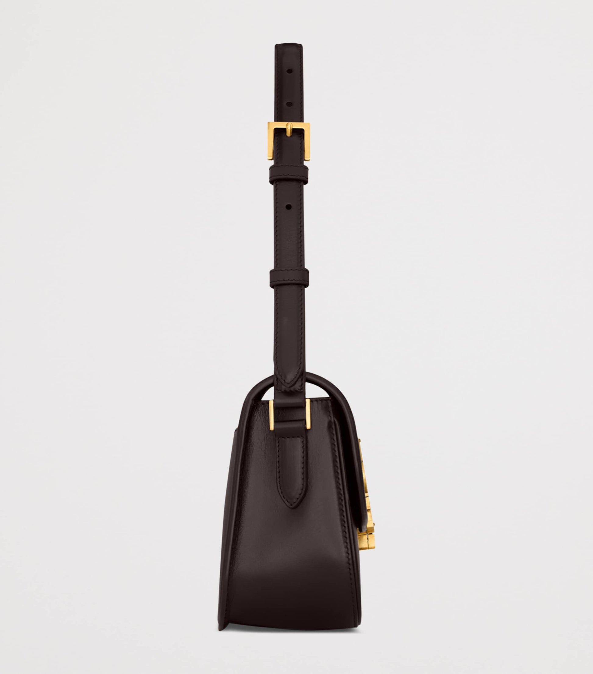 Saint Laurent Black Medium Solferino Shoulder Bag