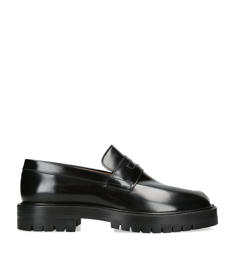 Leather Tabi County Loafers
