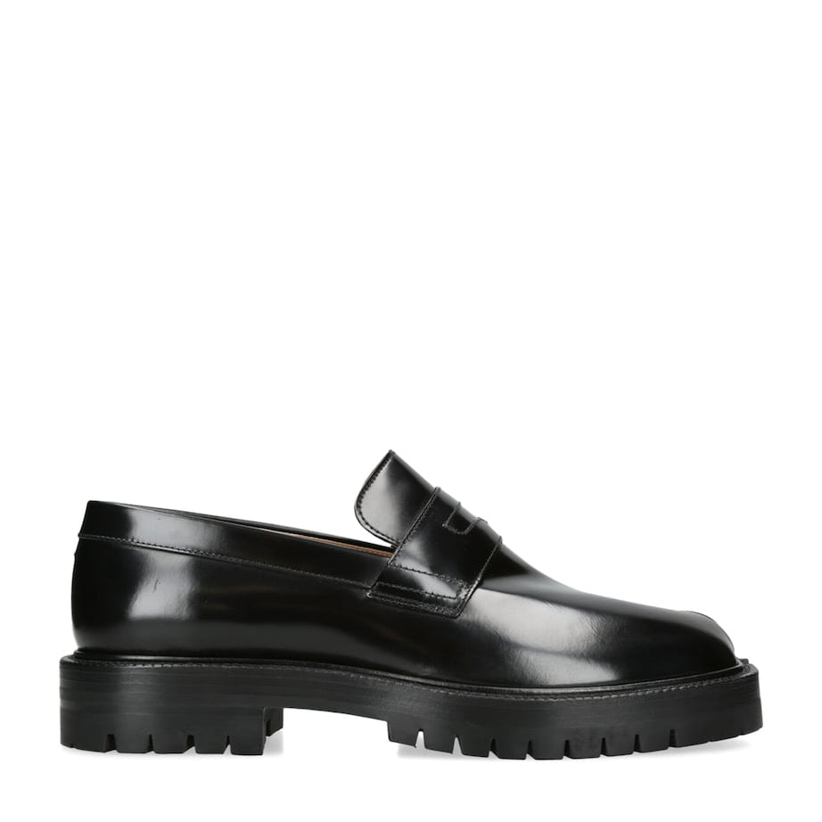 Leather Tabi County Loafers