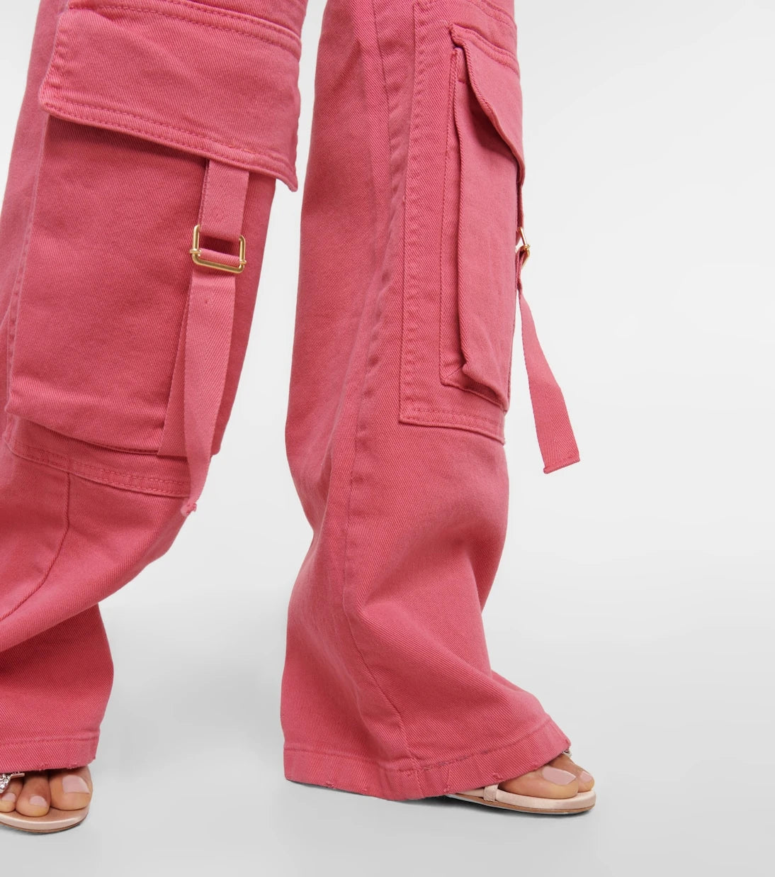 Blumarine - Denim cargo pants