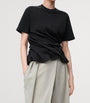 LOEWE Black Twist-Detail T-Shirt