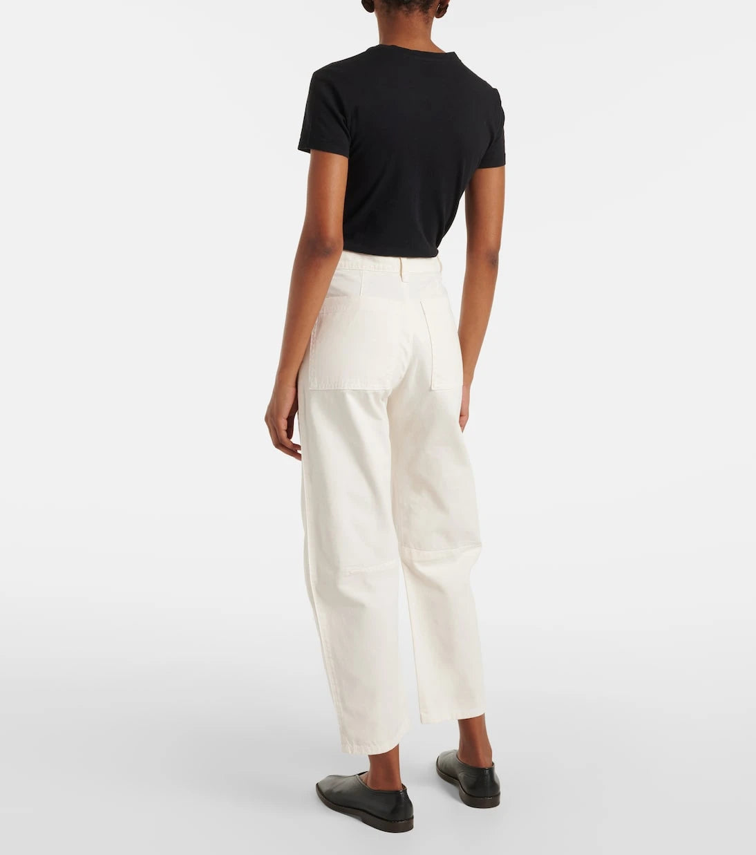 Velvet - Brylie cotton twill wide-leg pants