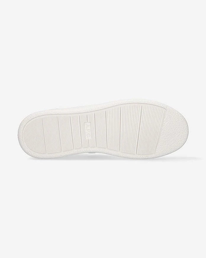 Кожени маратонки A.P.C. Plain PUAAW-M56112 WHITE
