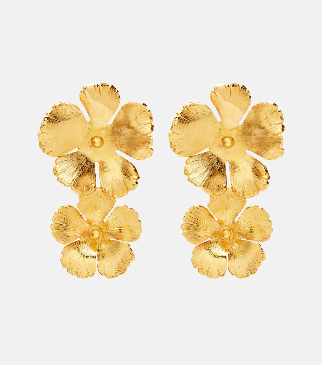 Jennifer Behr - Collette gold-plated drop earrings