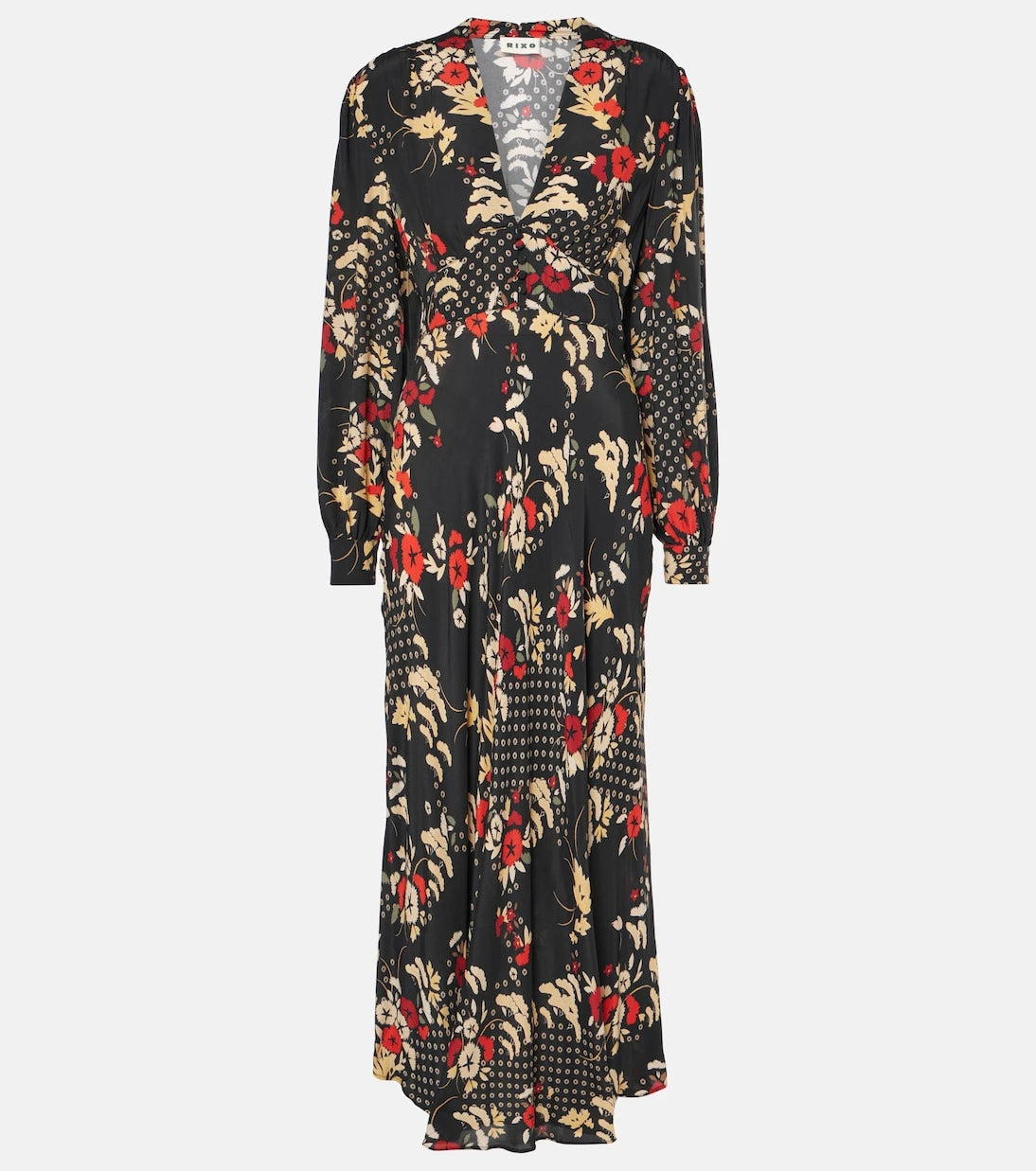 Rixo - Trula floral maxi dress