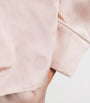 Pink Silk Satin Pyjama Set