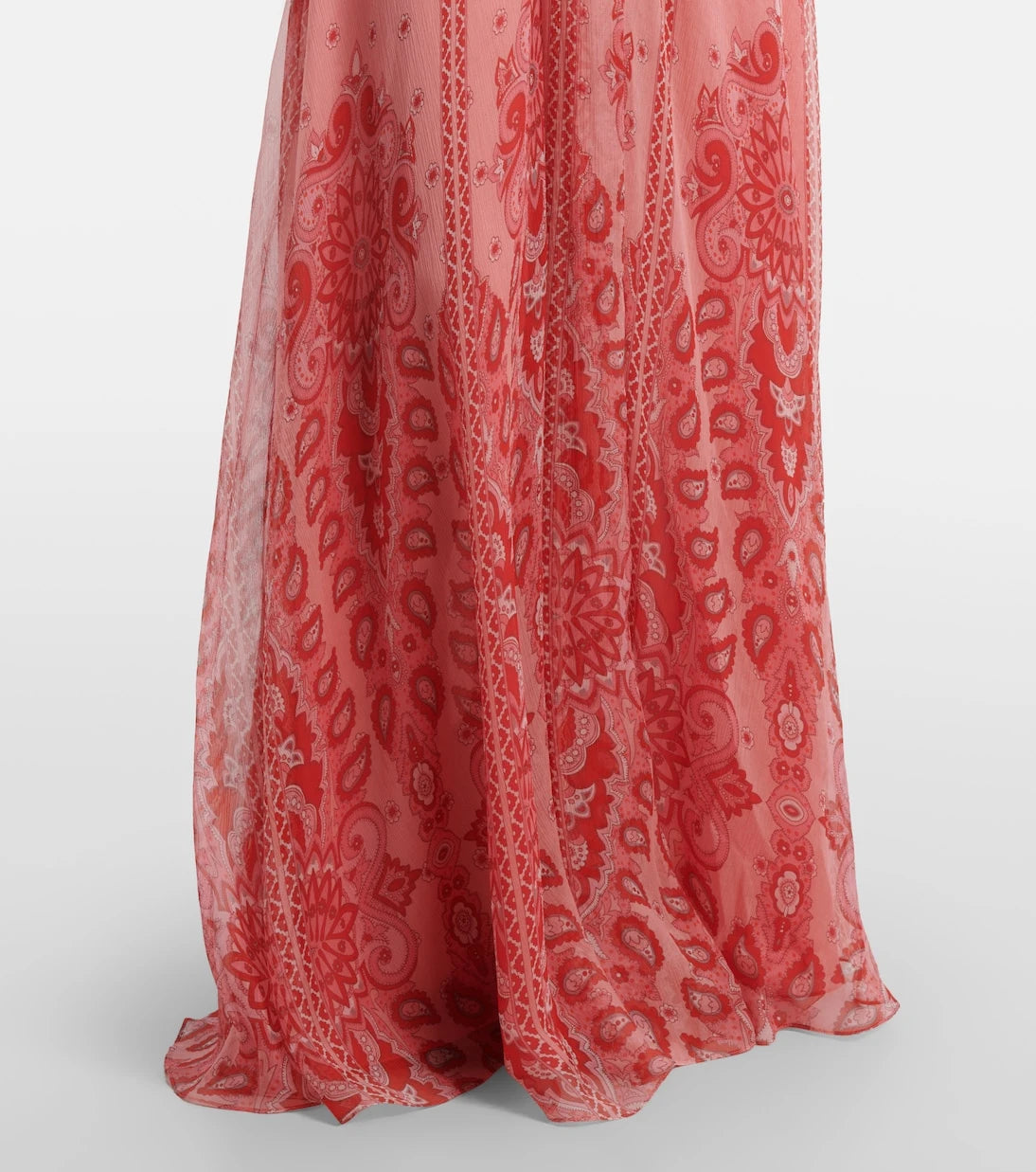 Etro - Printed silk gown