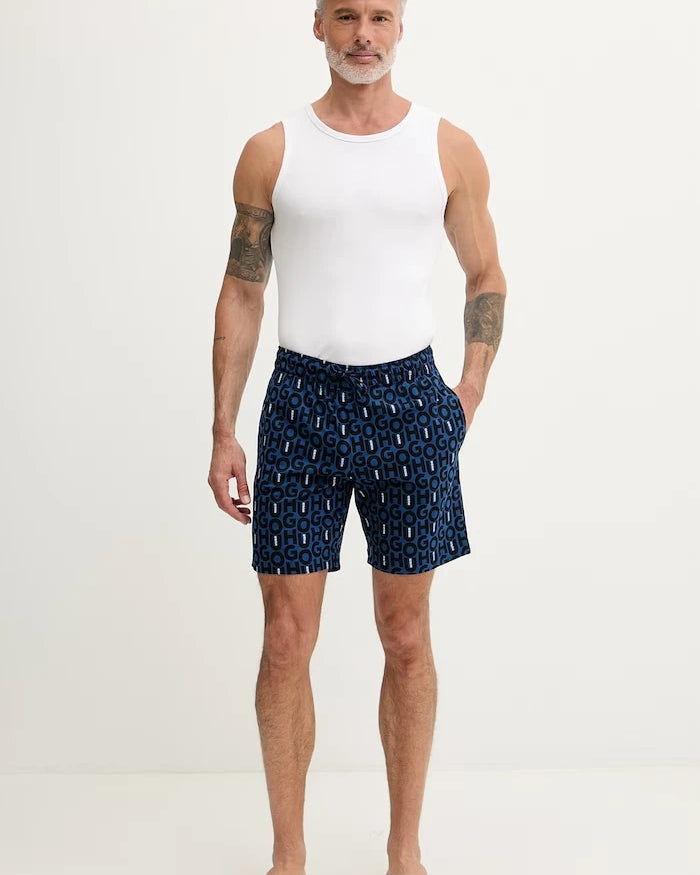 HUGO Erkek Pamuklu Kısa Pijama Altı MILO SHORTS