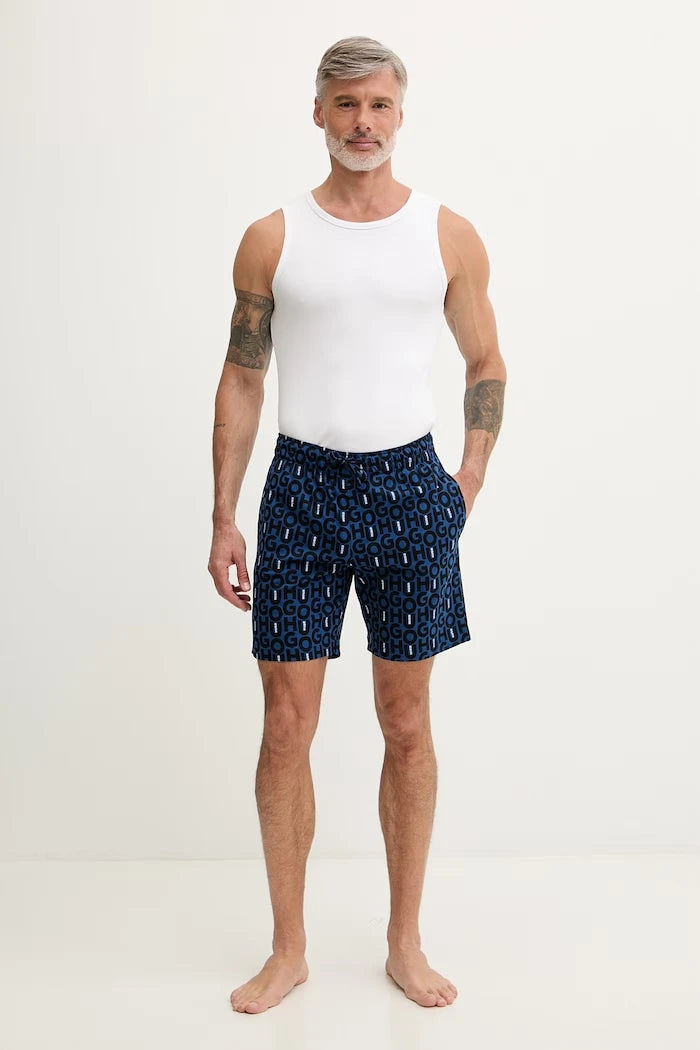 HUGO Erkek Pamuklu Kısa Pijama Altı MILO SHORTS