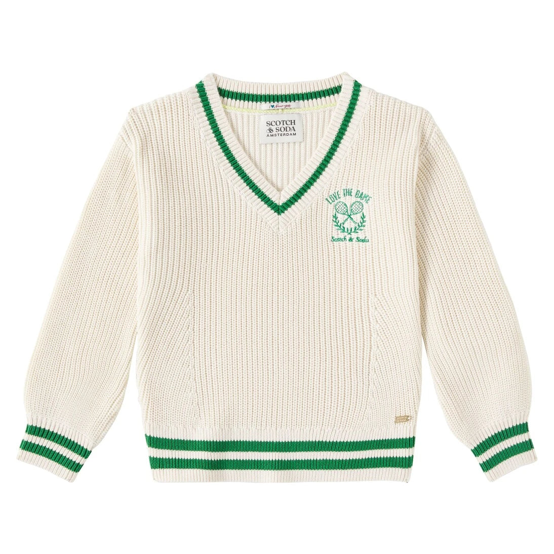 Scotch & Soda Kids - Embroidered cotton sweater