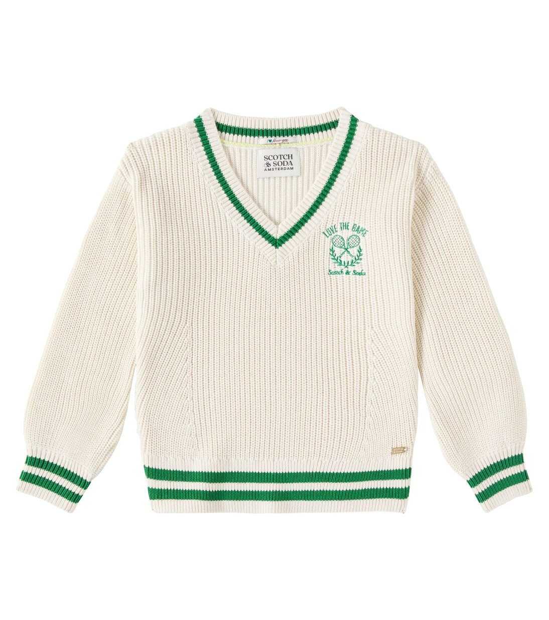 Scotch & Soda Kids - Embroidered cotton sweater