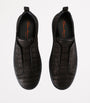 Crocodile Leather Clean Icon Sneakers