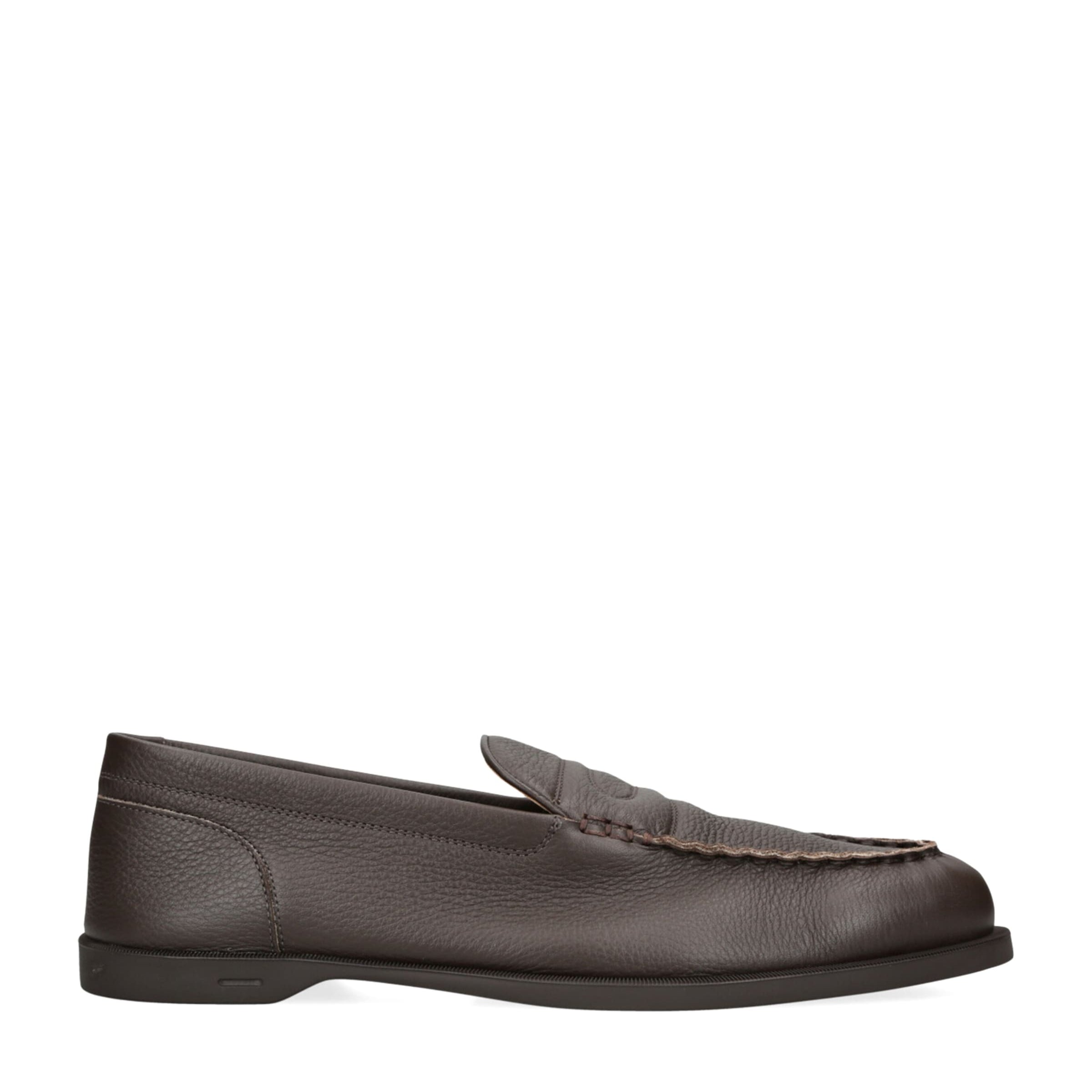 Leather Pace Loafers