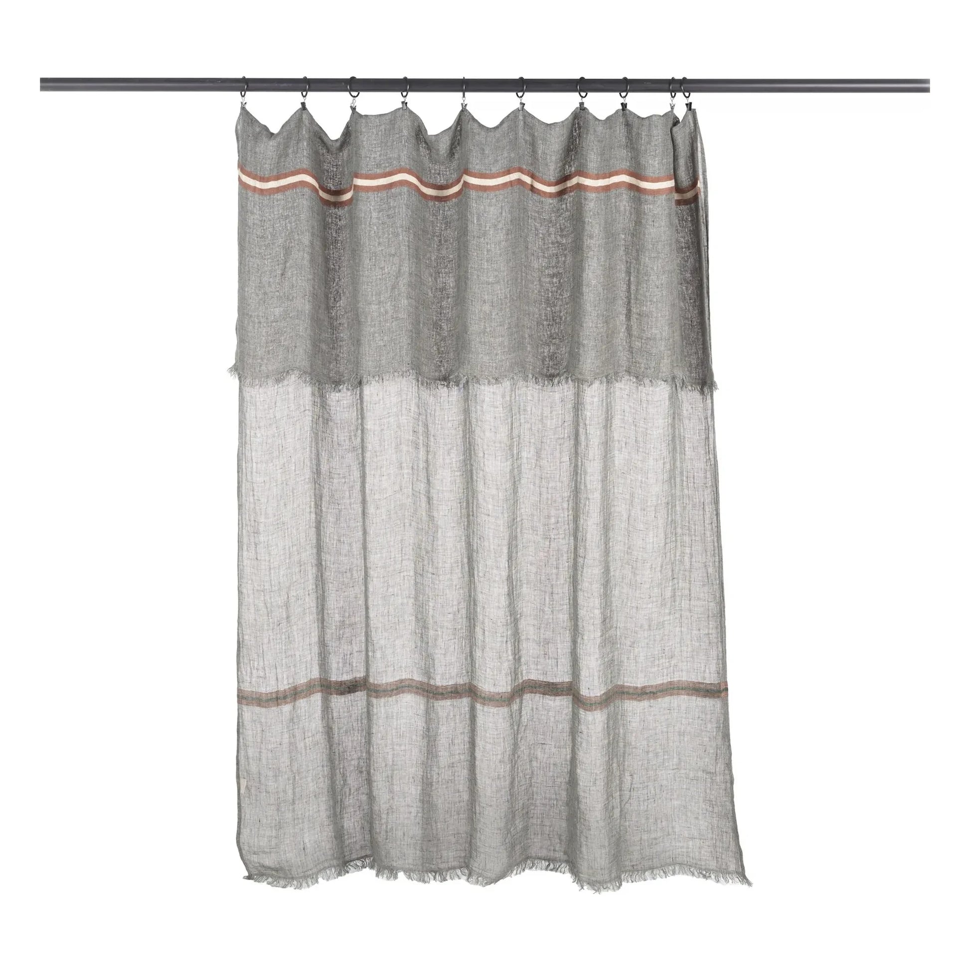 Libeco - Arlo linen curtain | Carbon