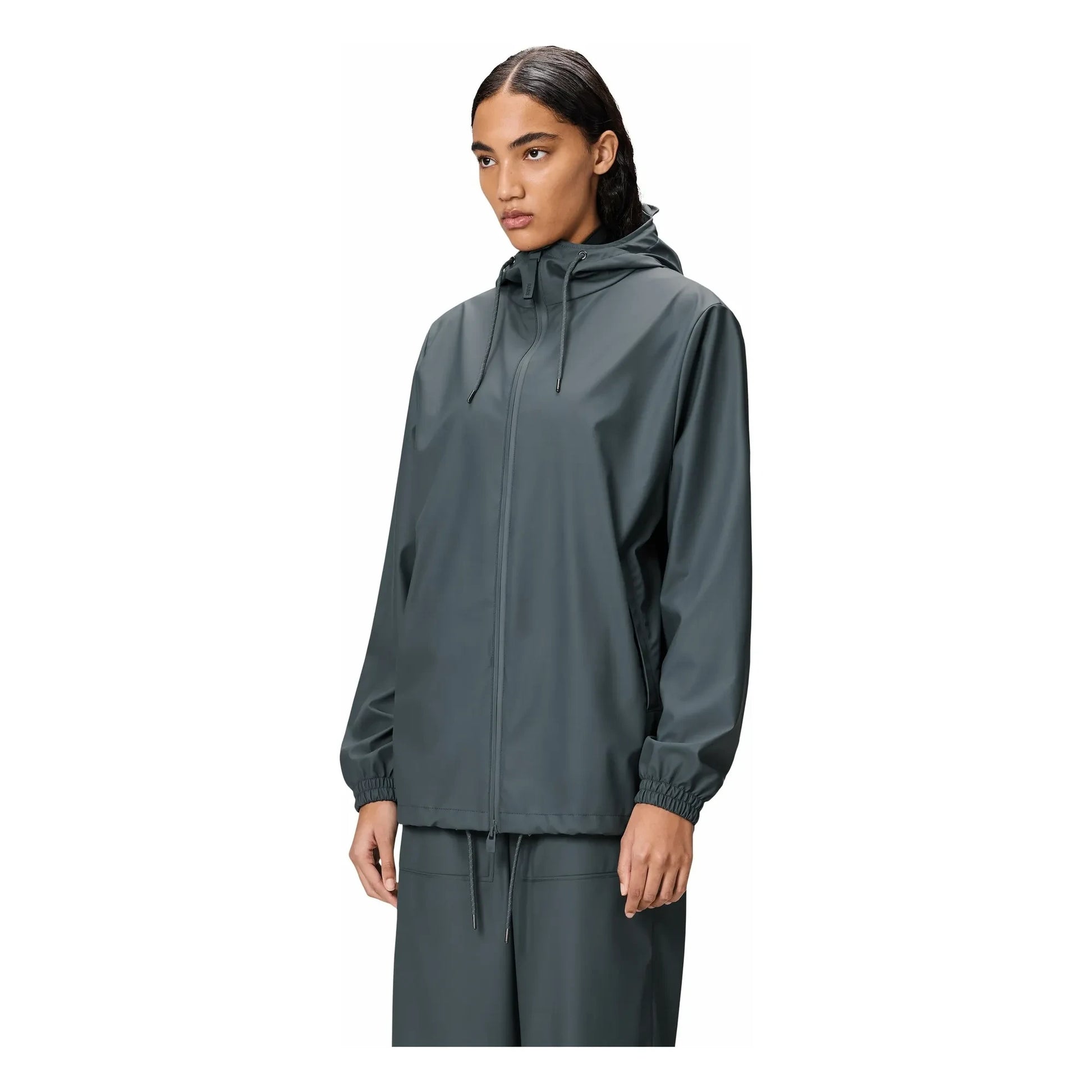 Rains - Storm Breaker W3 waterproof jacket | Lagoon Blue