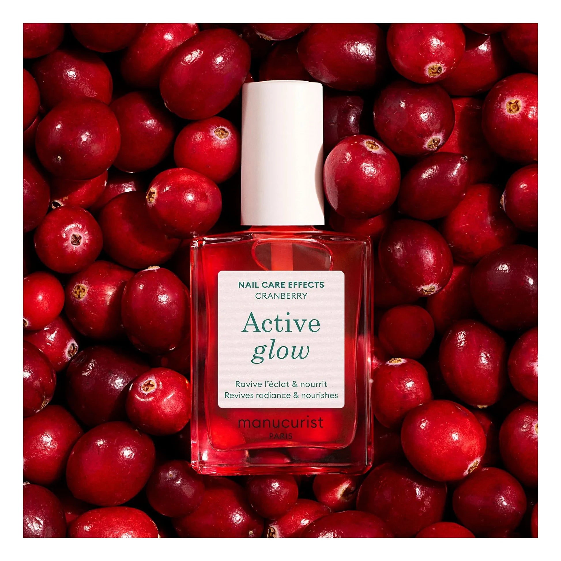 Manucurist - Active Glow lip gloss treatment - 15ml | Cranberry