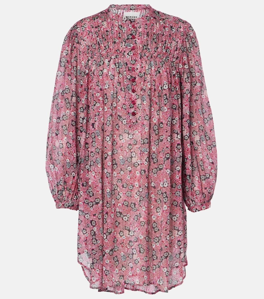 Marant Etoile - Danael printed cotton voile minidress