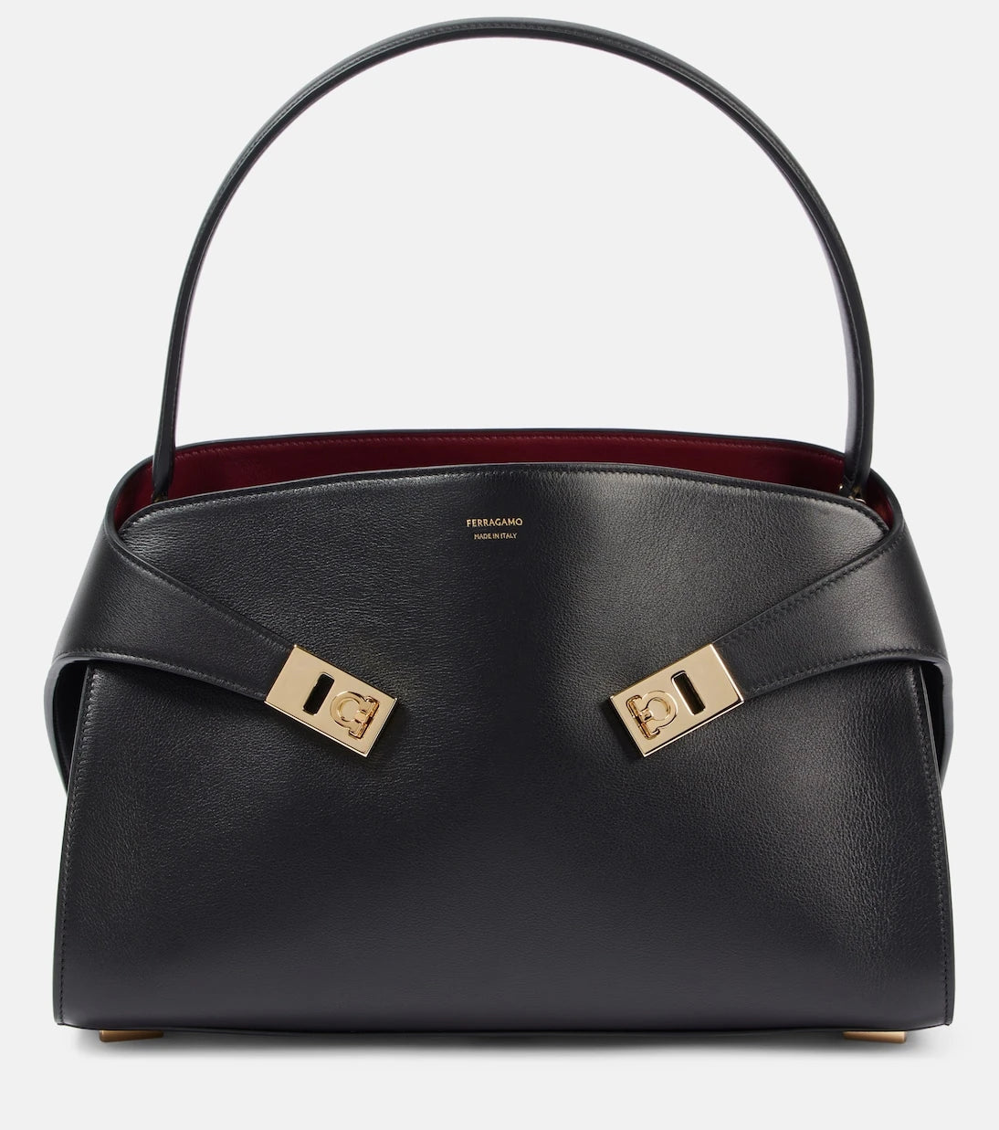 Ferragamo - Hug Soft Medium leather shoulder bag