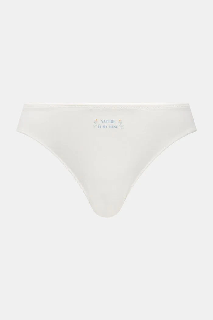 women'secret pamuk ve elastanlı kadın brazilian bikini, 3'lü