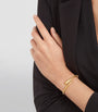 Yellow Gold Serpenti Viper Bracelet