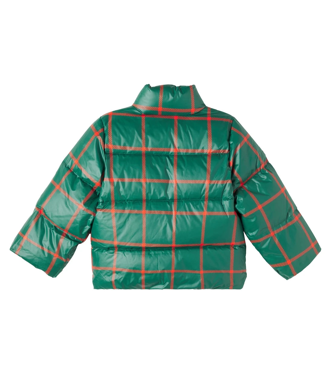 Mini Rodini - Clover checked puffer jacket