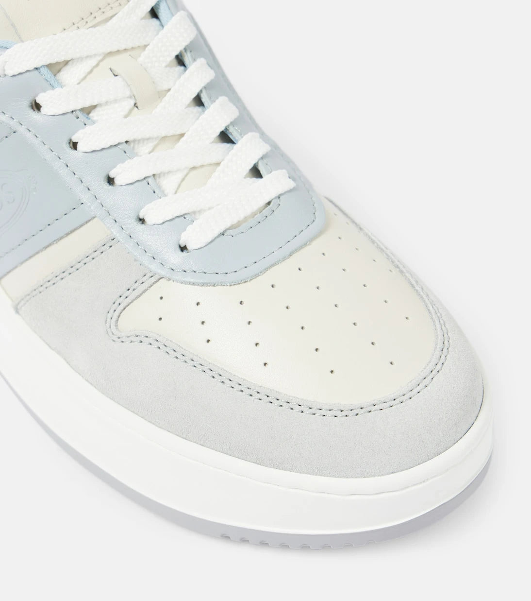Tod's - Leather-trimmed sneakers